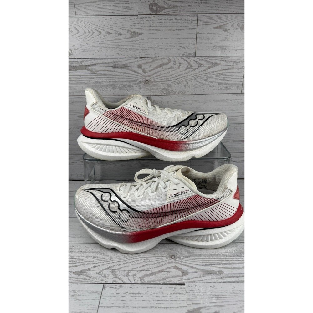 Saucony Endorphin Azura S21070-105 White 8D Men's Sneakers Running Shoes #879